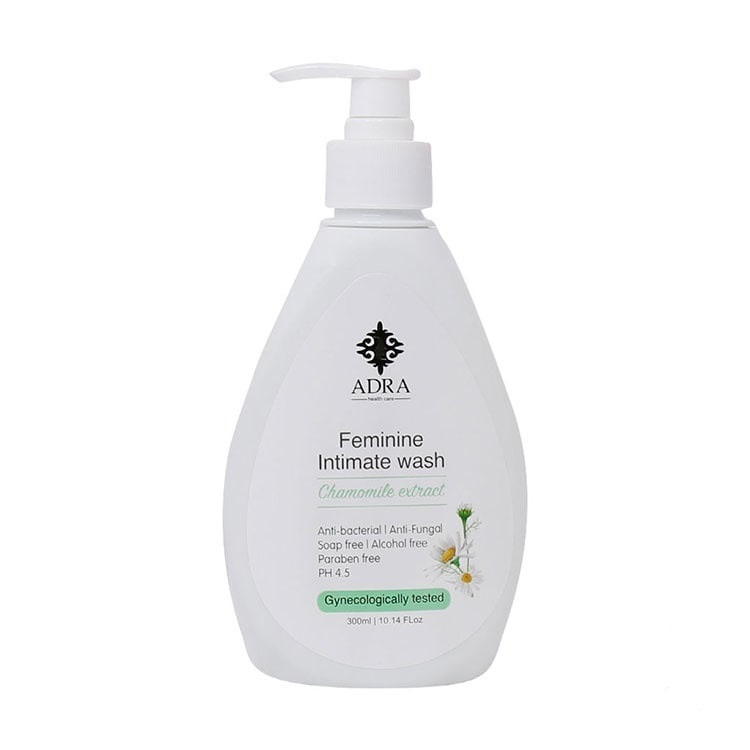 ژل بهداشتی بانوان عصاره بابونه آدرا