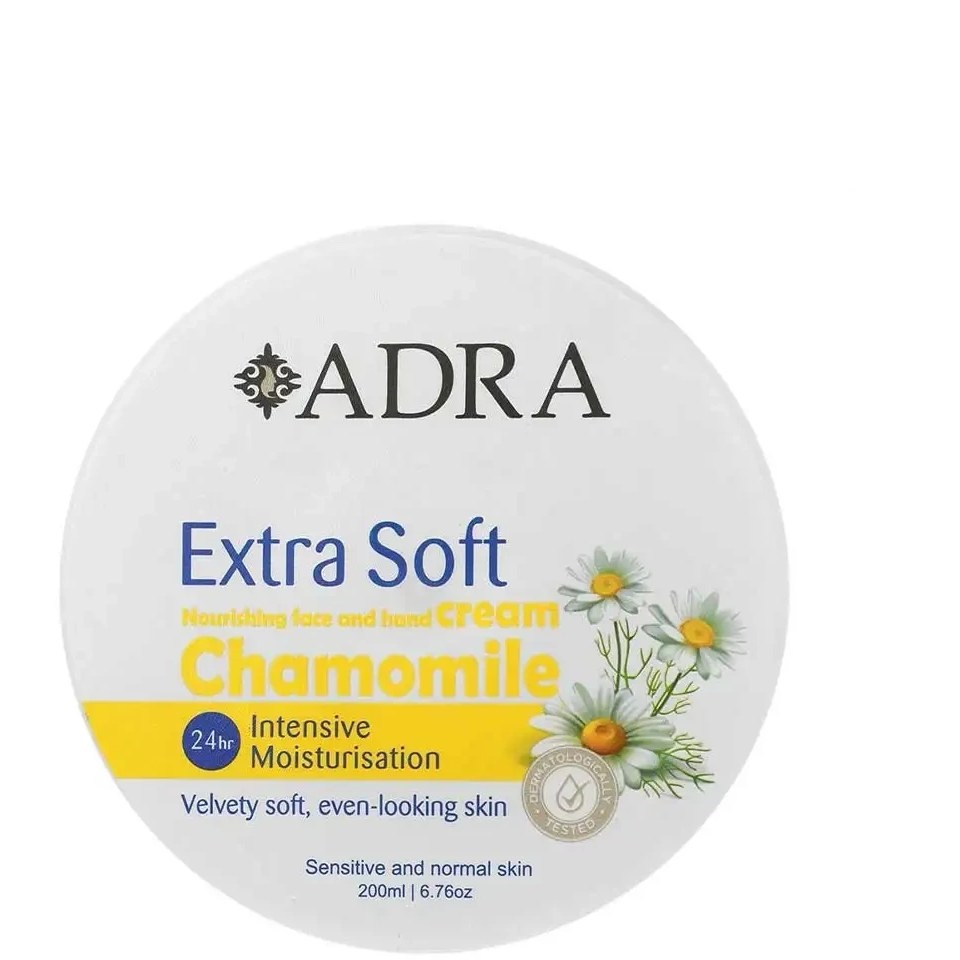 کرم دست و صورت با عصاره بابونه آدرا